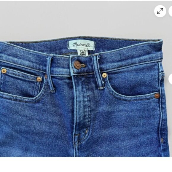 Madewell Women's Cali Demi-Boot Jeans Light Stretch Medium Wash Size 26 - Picture 11 of 13